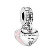 Pandora Charm Pendente Cuori Mamma & Figlia 792072EN40