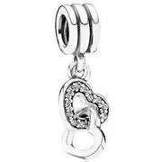 Pandora Charm Pendente Cuori intrecciati 791242CZ