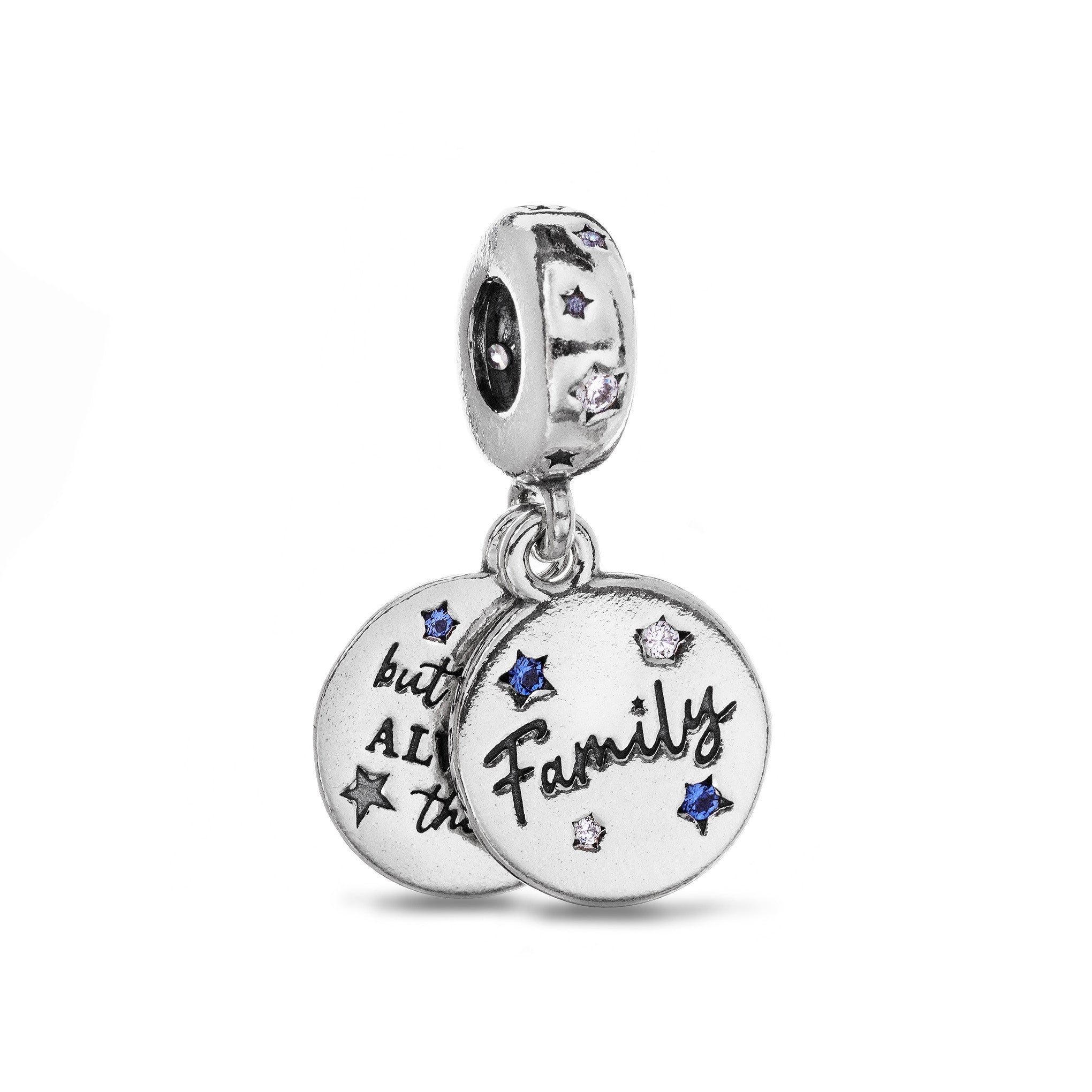 Pandora Charm Pendente Doppio Famiglia 792987C01