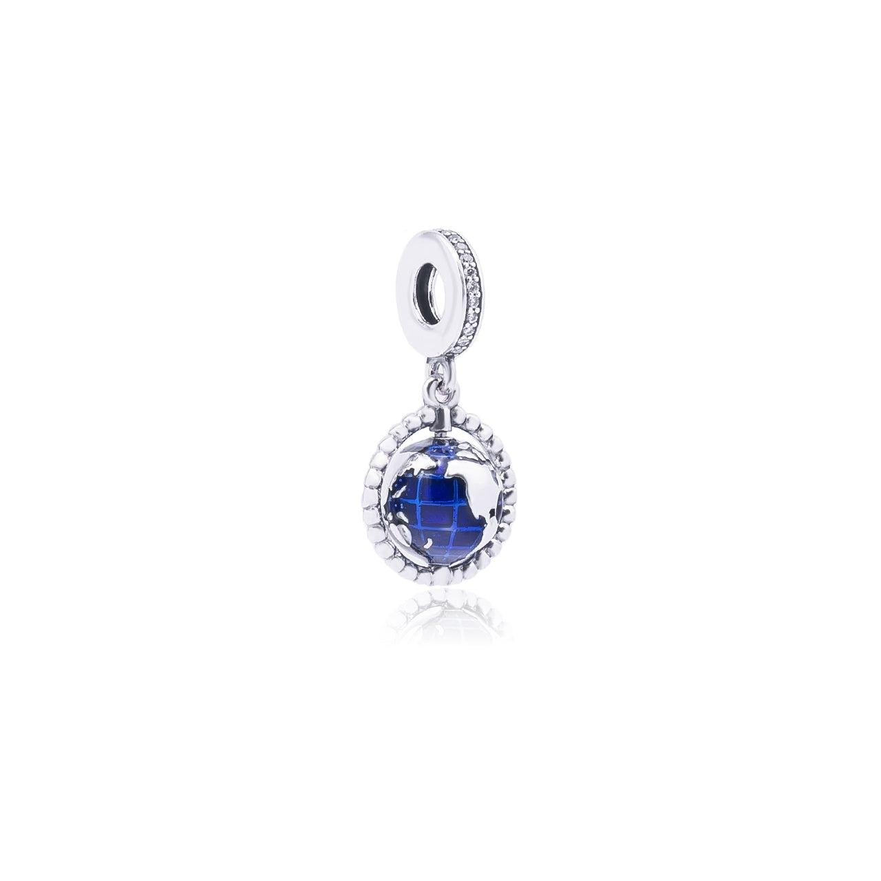 Pandora Charm Pendente Globo Girevole 798021CZ