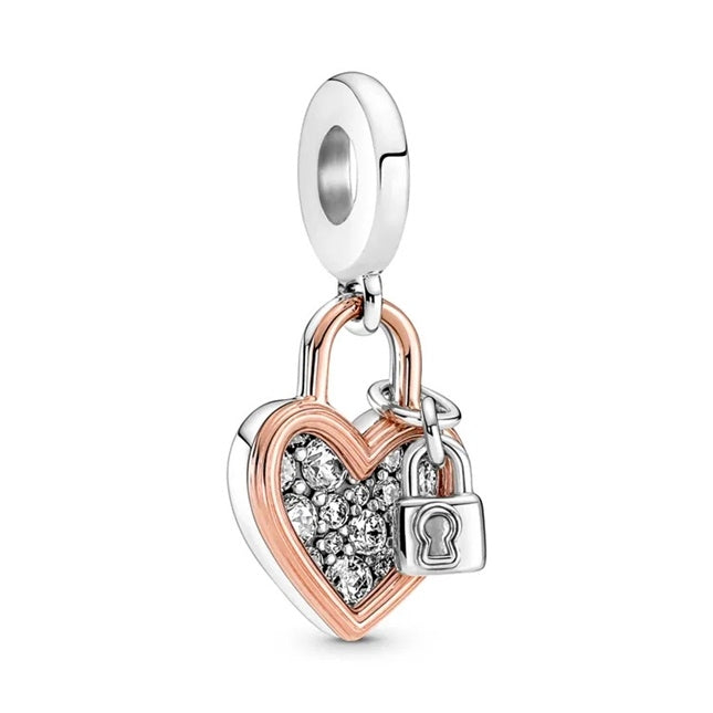 Pandora Together Always Padlock Pendant Charm 780087C01