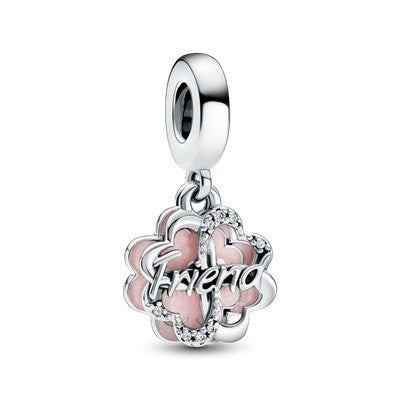 Pandora Four-Leaf Clover Friendship Pendant Charm 792245C01