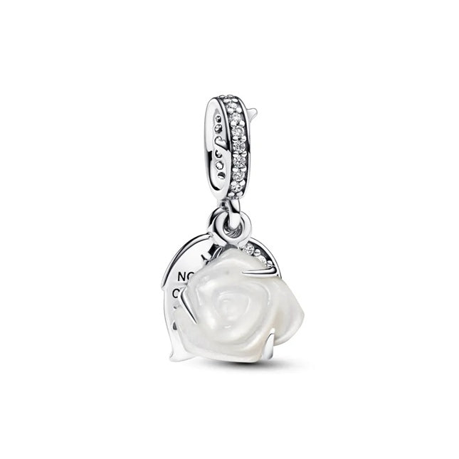 Pandora Charm Pendente Rosa Bianca 793200C01