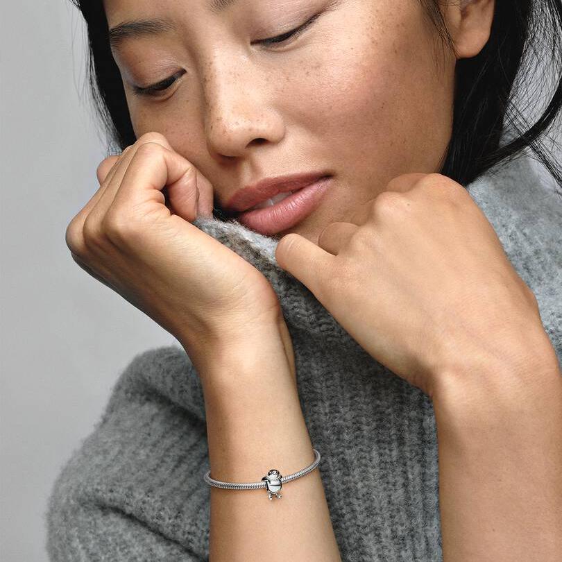 Pandora Charm Pinguino con gli Sci 792988C01