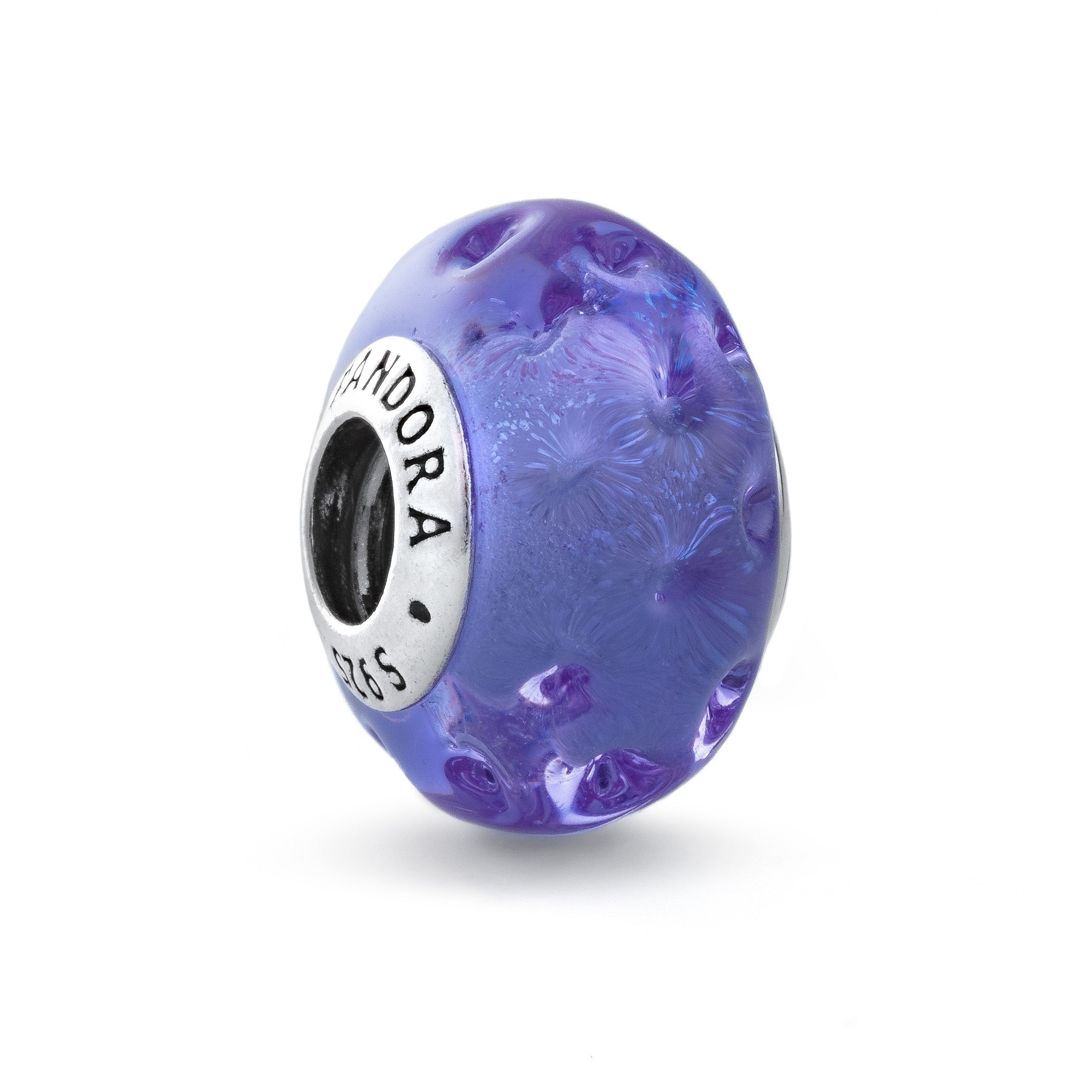 Pandora Charm Murano Glass Lavender 798875C00