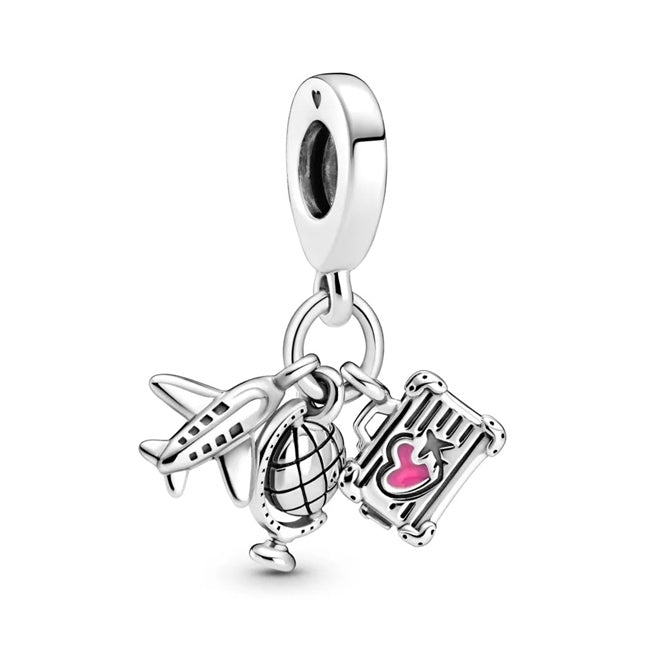 Pandora Passion Travel Pendant Charm 799435C01