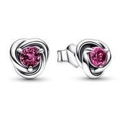 Pandora Orecchini Cerchi Eterni Rosa Ottobre 292334C05
