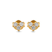 Pandora Orecchini Cuori con Tre Pietre 263003C01
