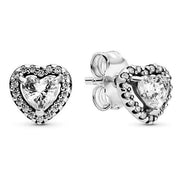Pandora Orecchini Cuori in Rilievo 298427C01