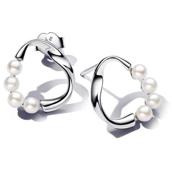Pandora Orecchini Linea Sinuosa Circolare 293276C01