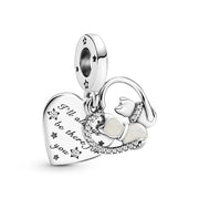 Pandora Pendente Gatti e Cuori 799546C01