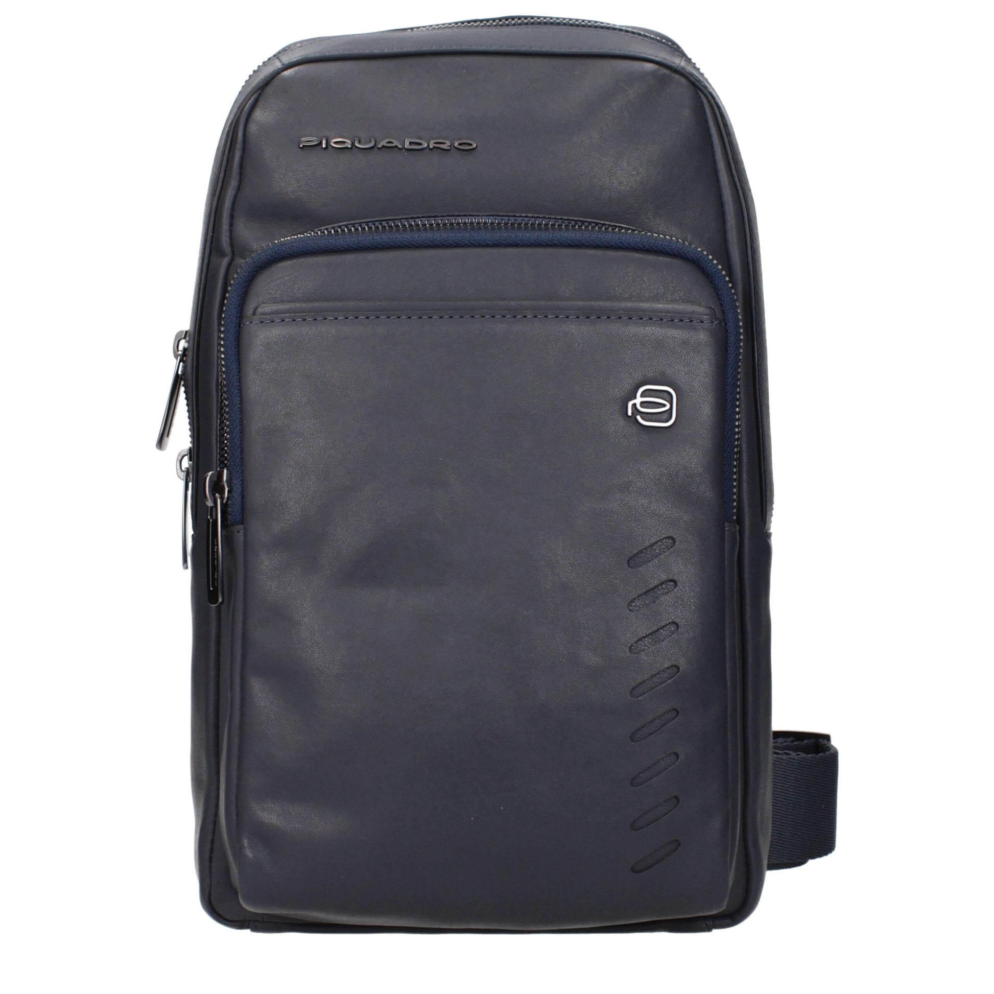Piquadro Borsa a Tracolla in Pelle Blu CA5346S110BLU