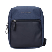 Piquadro Borsa a Tracolla in Tessuto Blu CA4481W98BLU