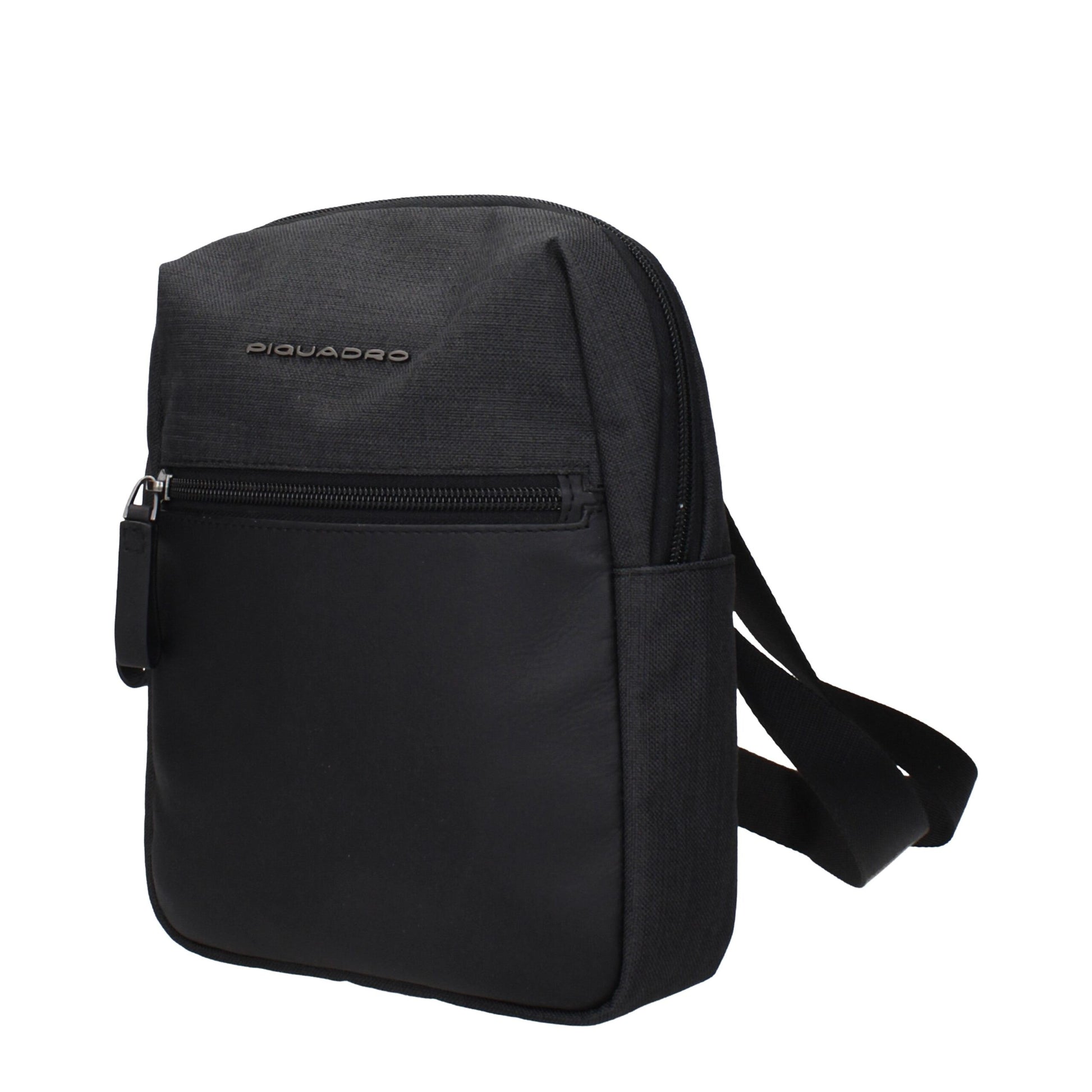 Piquadro Borsa a Tracolla in Tessuto Nero CA4481W98N