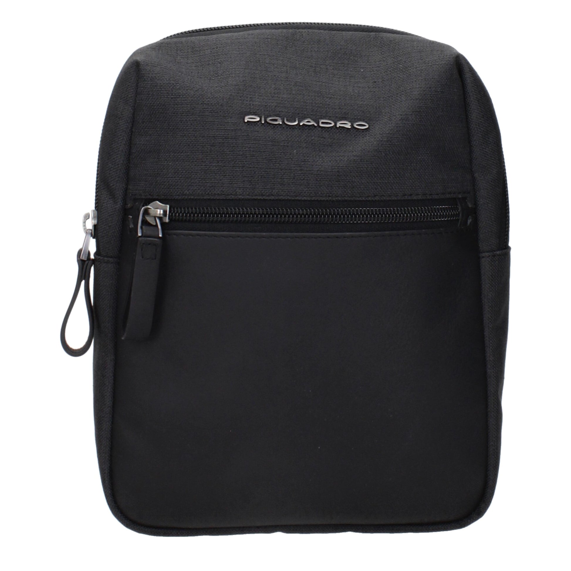 Piquadro Borsa a Tracolla in Tessuto Nero CA4481W98N