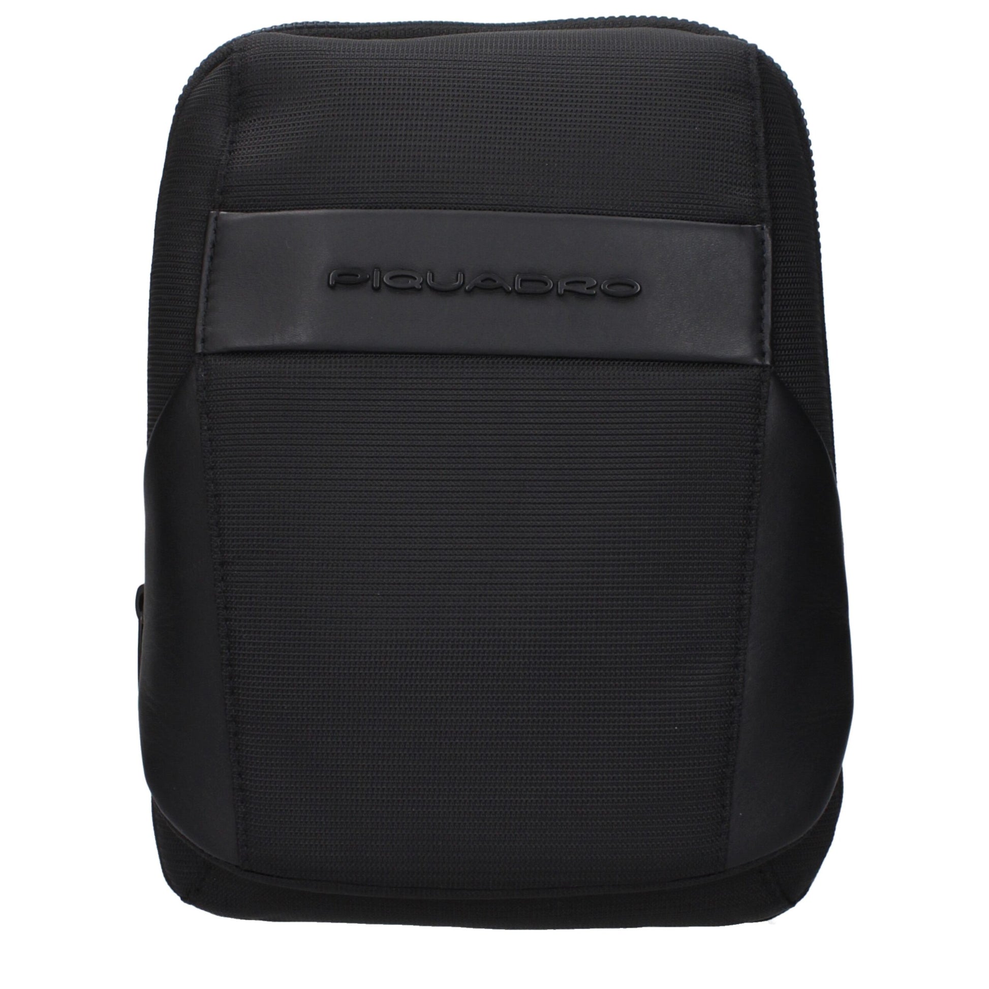 Piquadro Borsa a Tracolla in Tessuto Nero CA5747S117N