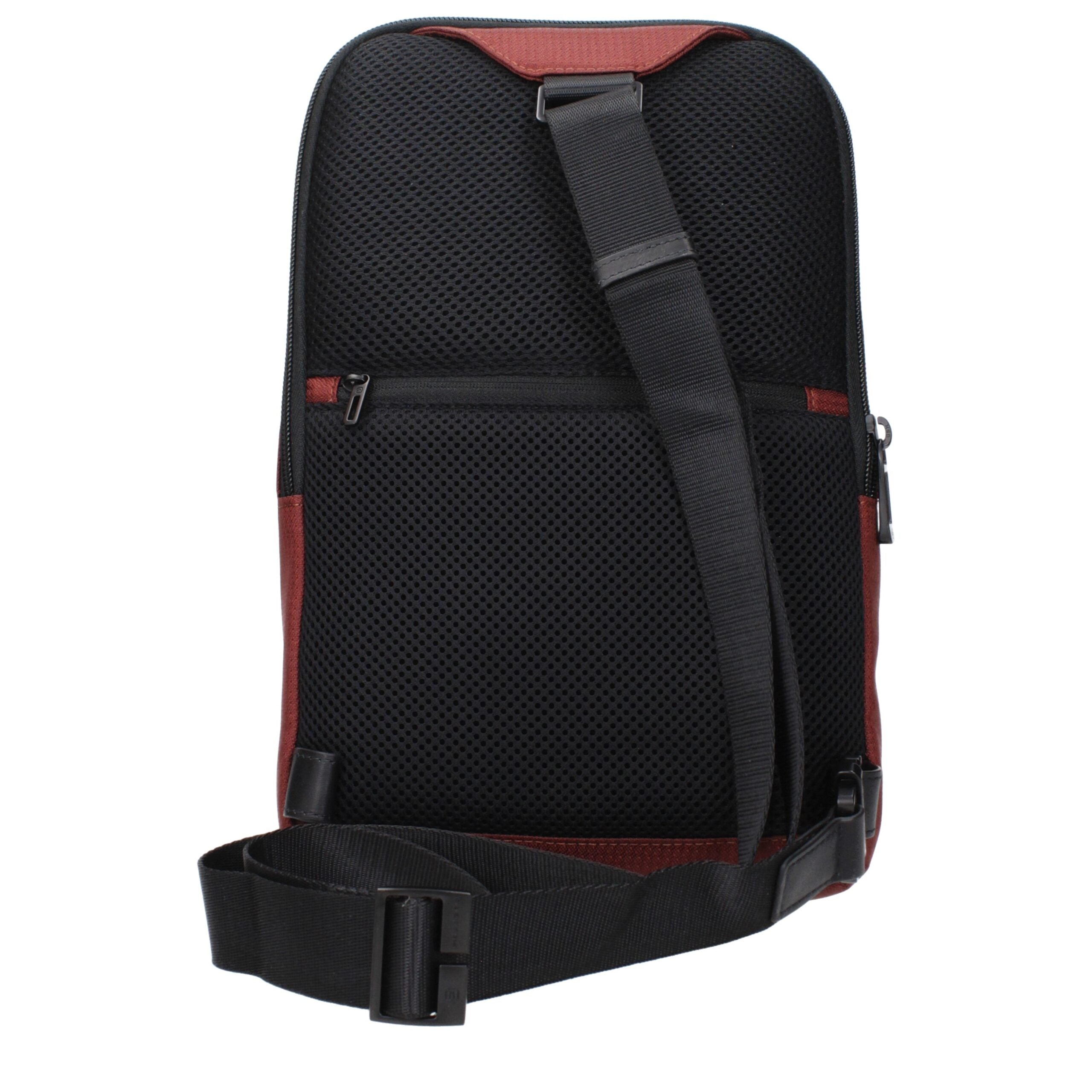Piquadro Borsa a Tracolla in Tessuto Rosso CA5751W129M
