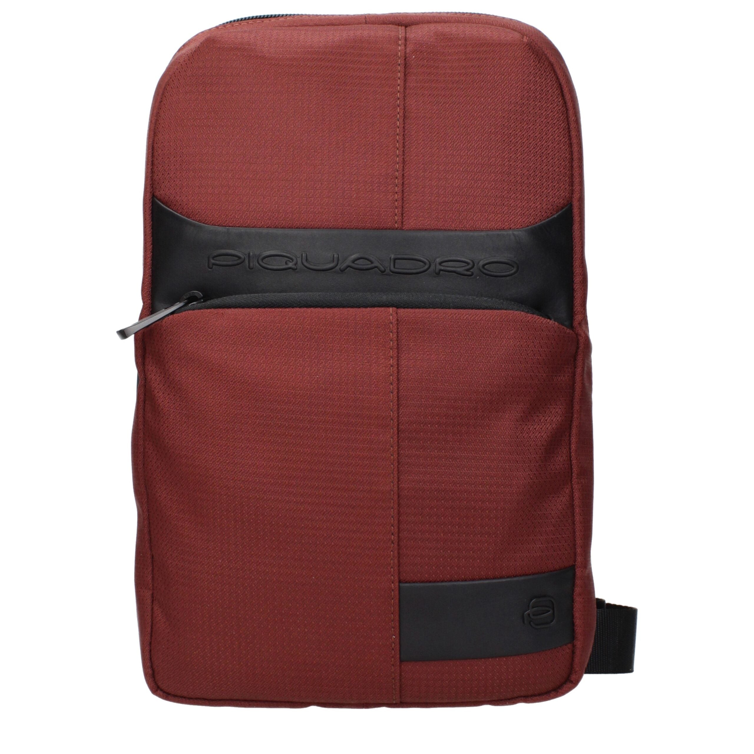 Piquadro Borsa a Tracolla in Tessuto Rosso CA5751W129M