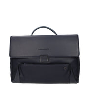 Piquadro Borsa da Lavoro/Messenger in Pelle Blu OUTCA4254S94BLU