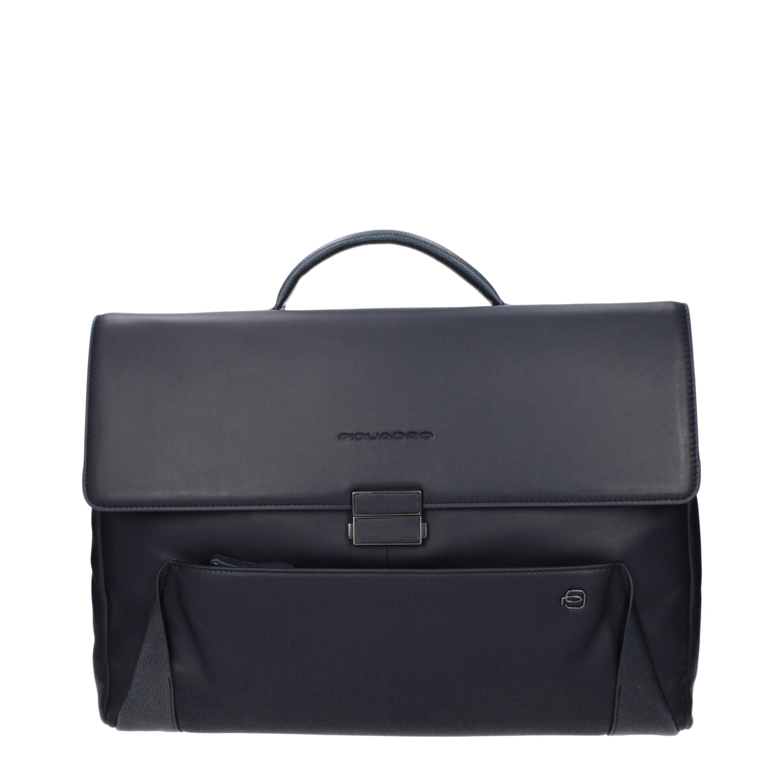 Piquadro Borsa da Lavoro/Messenger in Pelle Blu OUTCA4254S94BLU