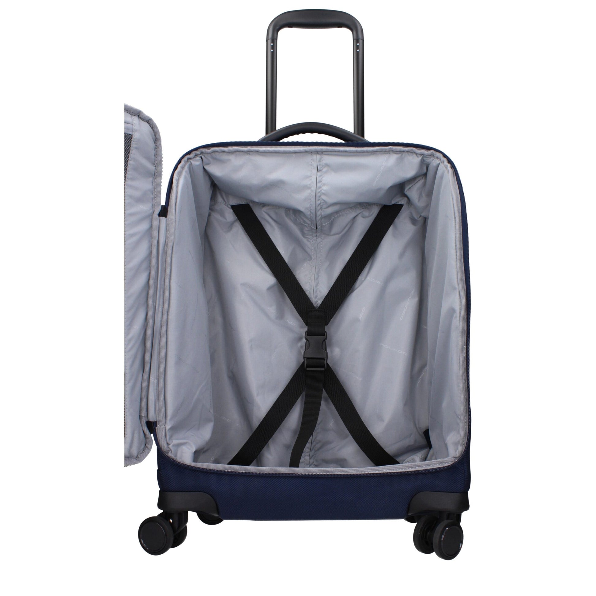 Piquadro Trolley Cabina in Tessuto Blu BV4343X19BLU (Chiusura TSA)