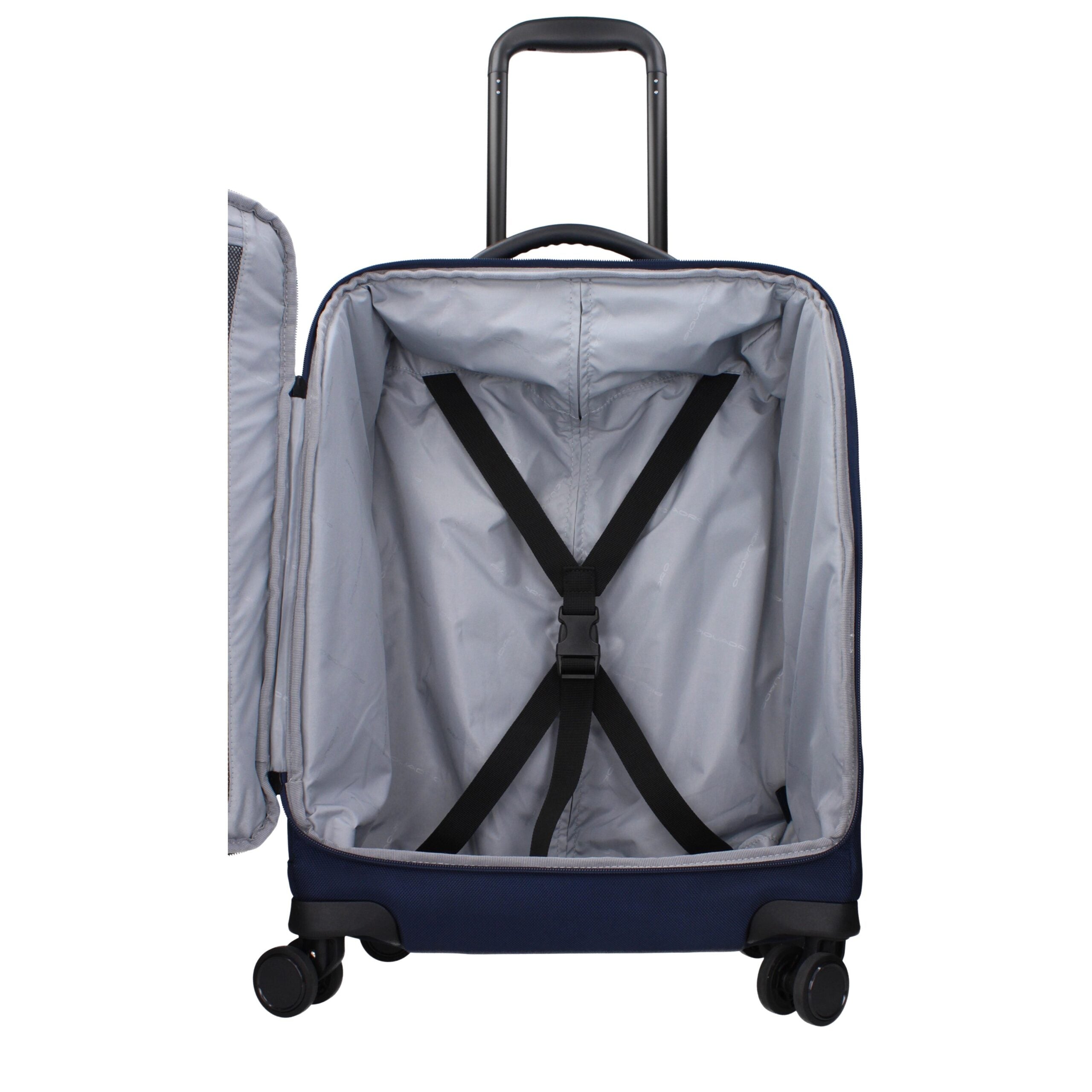 Piquadro Trolley Cabina in Tessuto Blu BV4343X19BLU (Chiusura TSA)