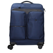 Piquadro Trolley Cabina in Tessuto Blu BV4343X19BLU (Chiusura TSA)
