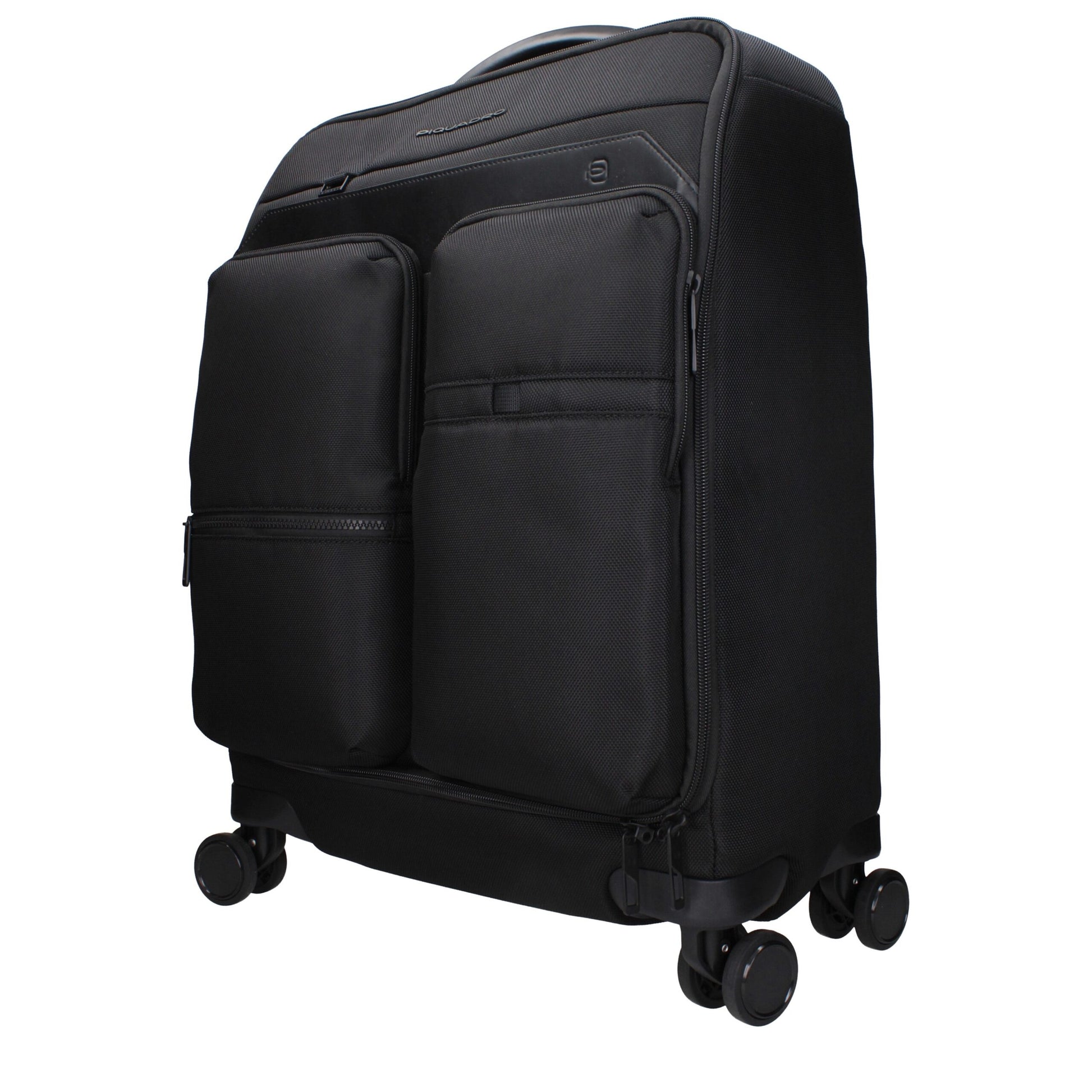 Piquadro Trolley Cabina in Tessuto Nero BV4343X19N (Chiusura TSA)