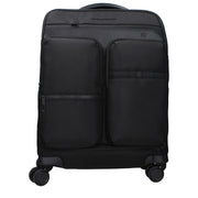 Piquadro Trolley Cabina in Tessuto Nero BV4343X19N (Chiusura TSA)