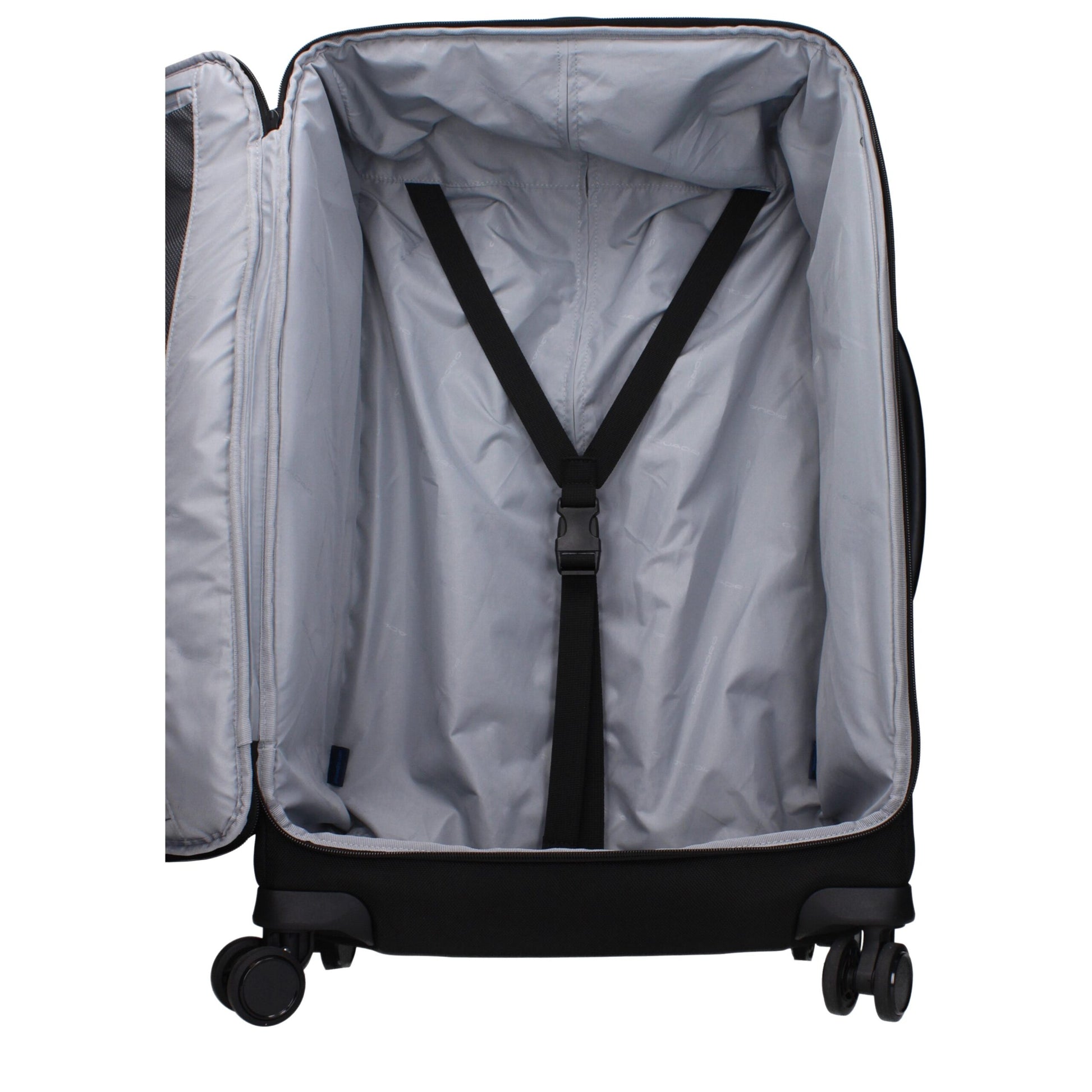 Piquadro Trolley Cabina in Tessuto Nero BV4733X19N