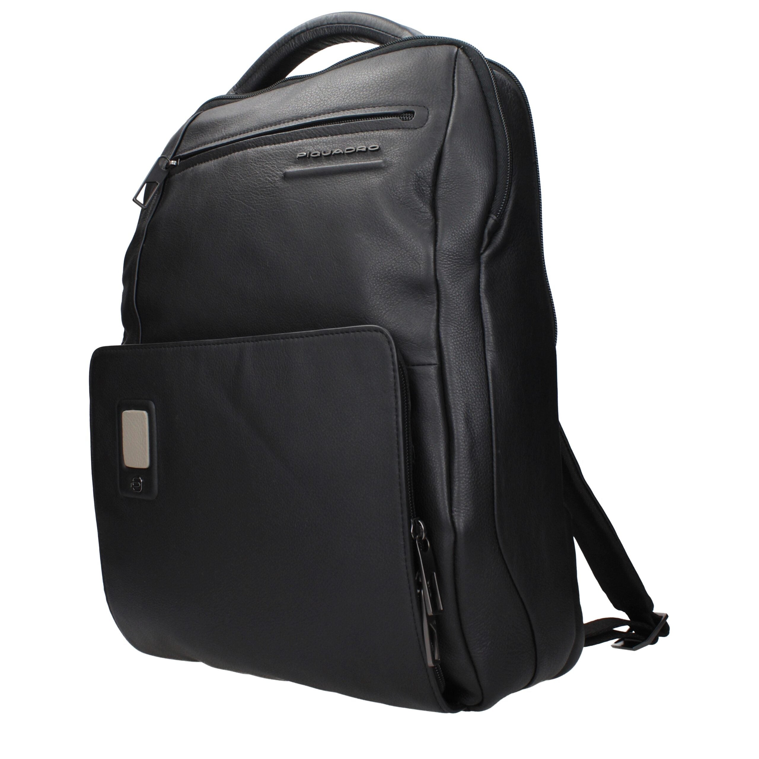 Piquadro Zaino Porta PC in Pelle Nera CA5105AON