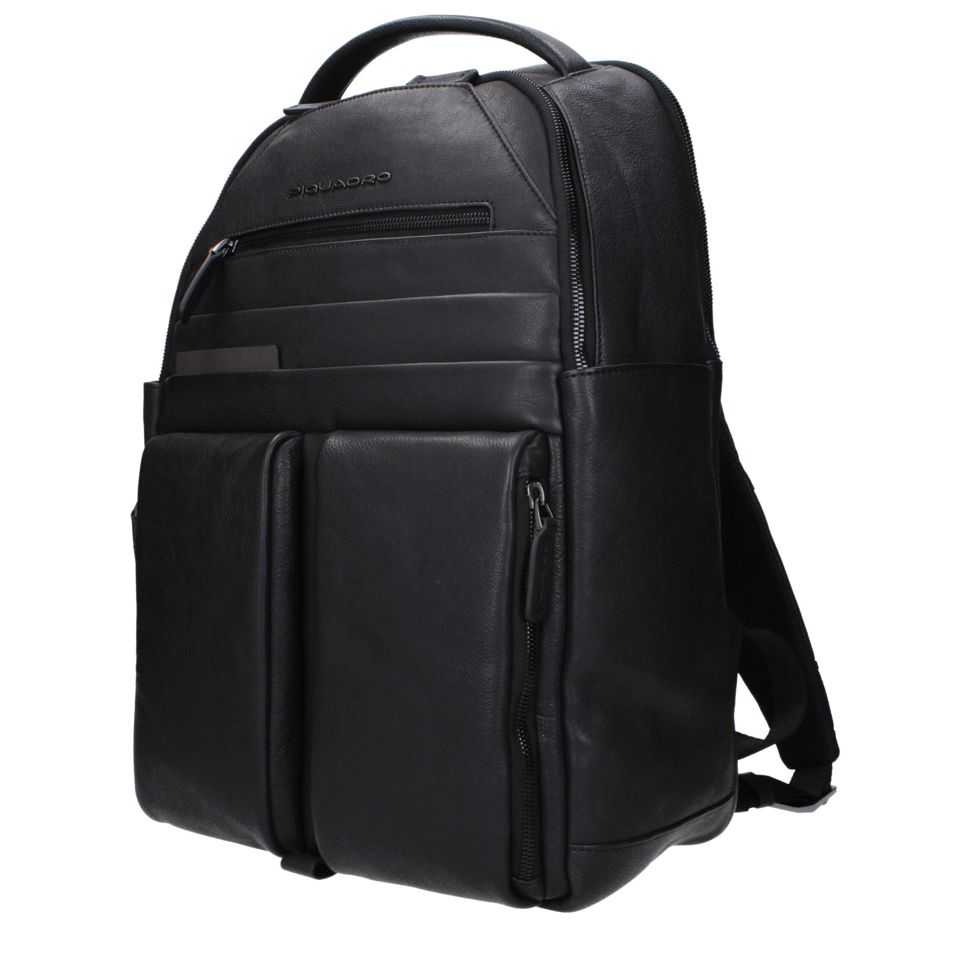 Piquadro Zaino Porta PC in Pelle Nera CA6030S122N (Connequ)