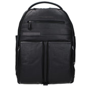 Piquadro Zaino Porta PC in Pelle Nera CA6030S122N (Connequ)