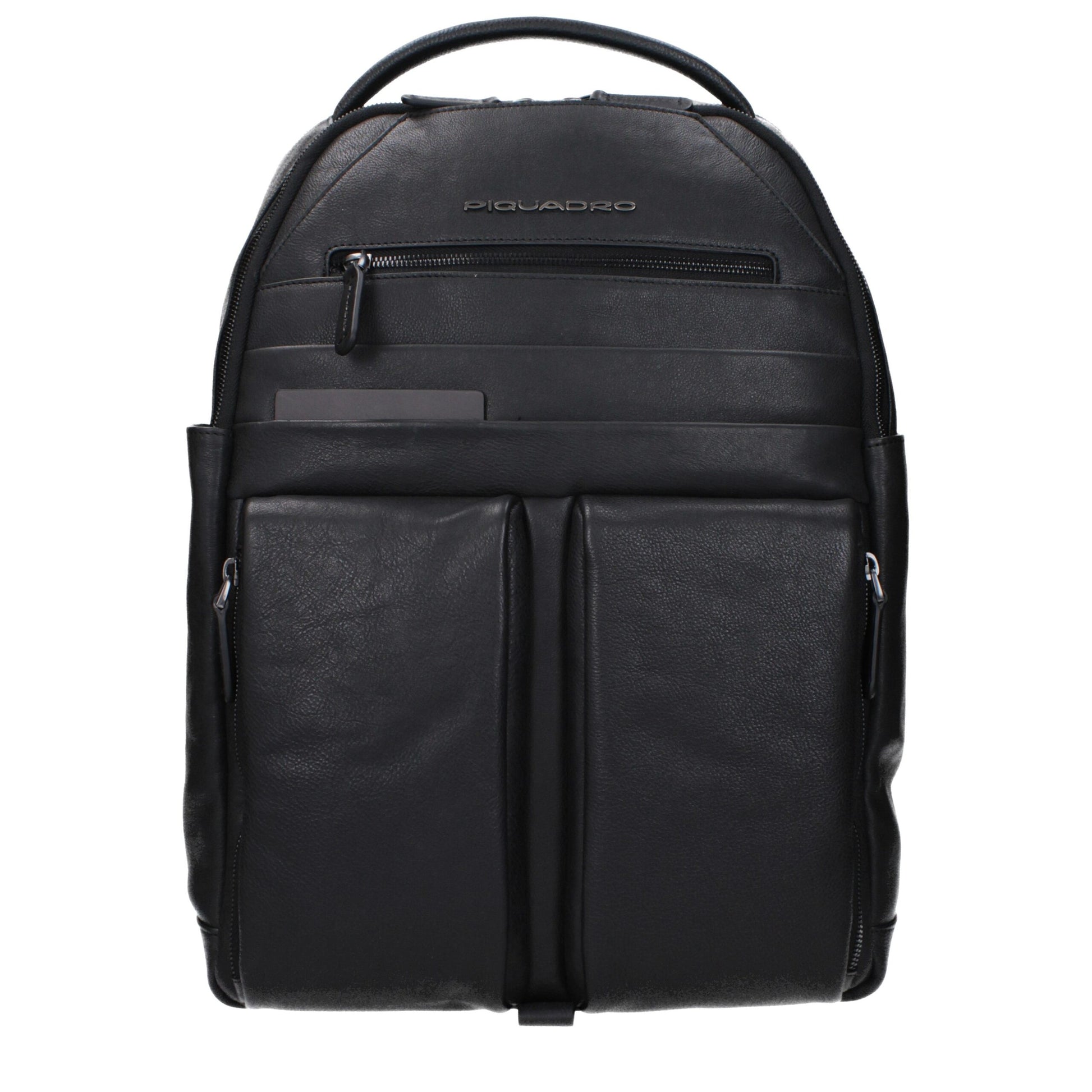Piquadro Zaino Porta PC in Pelle Nera CA6030S122N (Connequ)