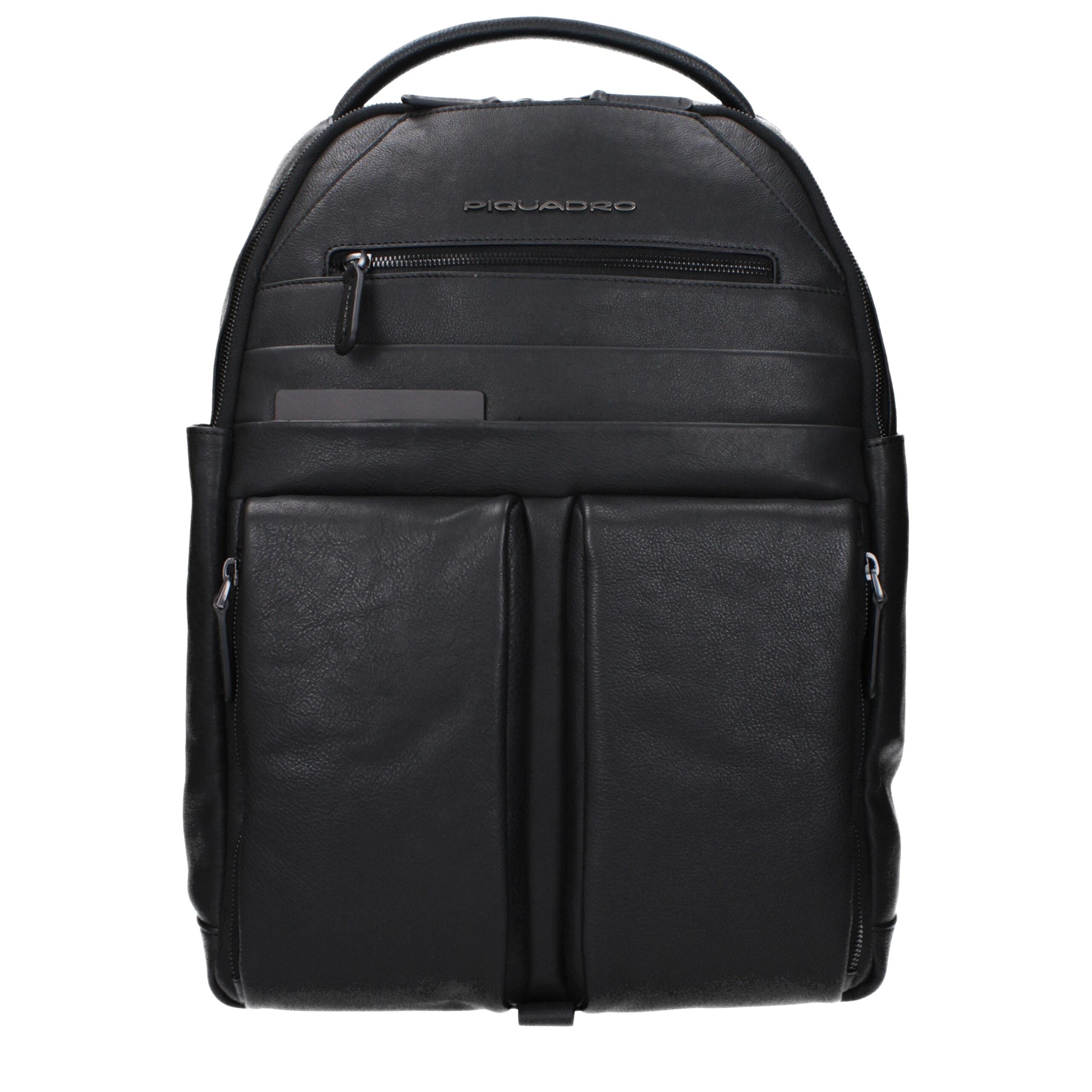Piquadro Zaino Porta PC in Pelle Nera CA6030S122N (Connequ)