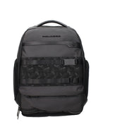 Piquadro Zaino Porta PC/USB in Tessuto Grigio CA6318FXBMN