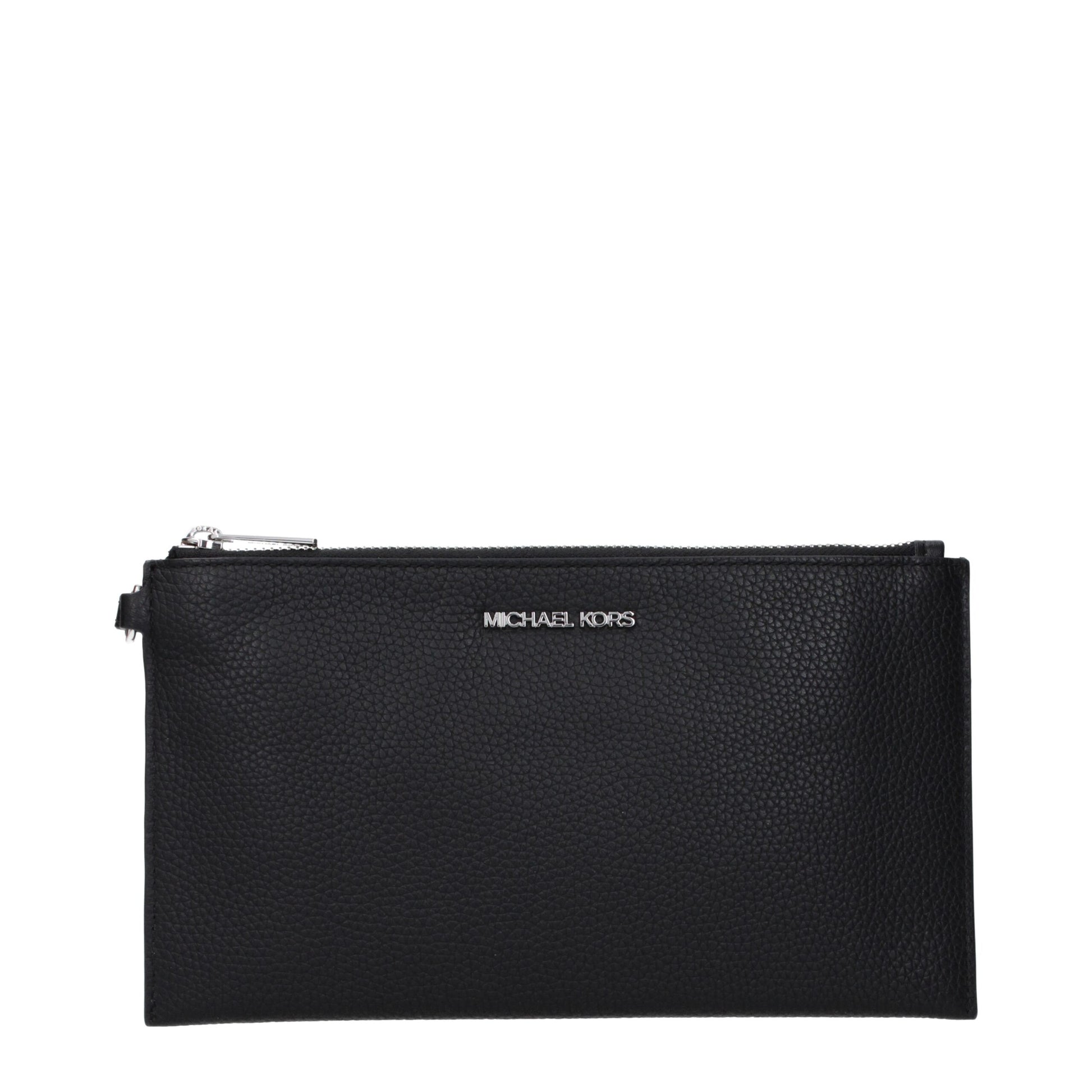 Pochette Michael Kors Jet Set Travel in Pelle Nera
