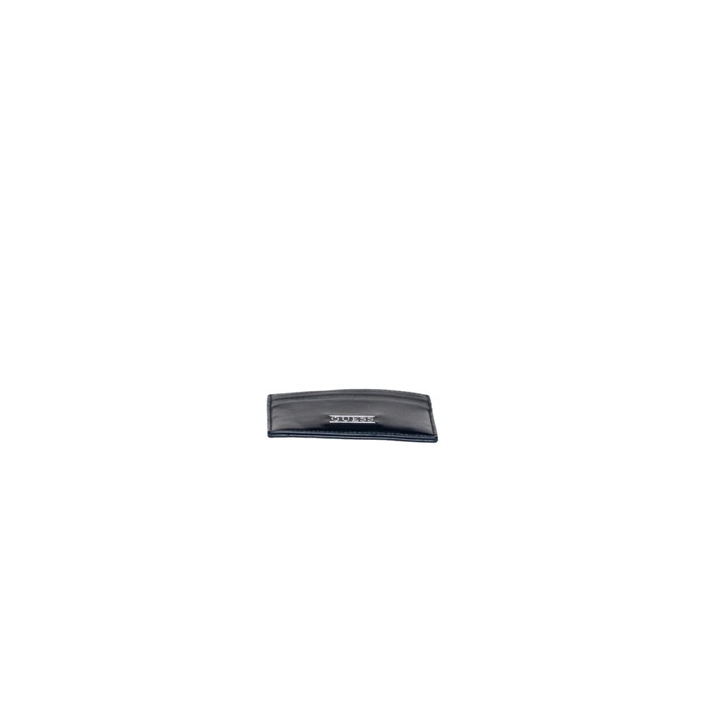 Portacarte Uomo Guess NEW BOSTON R in Vera Pelle Nera
