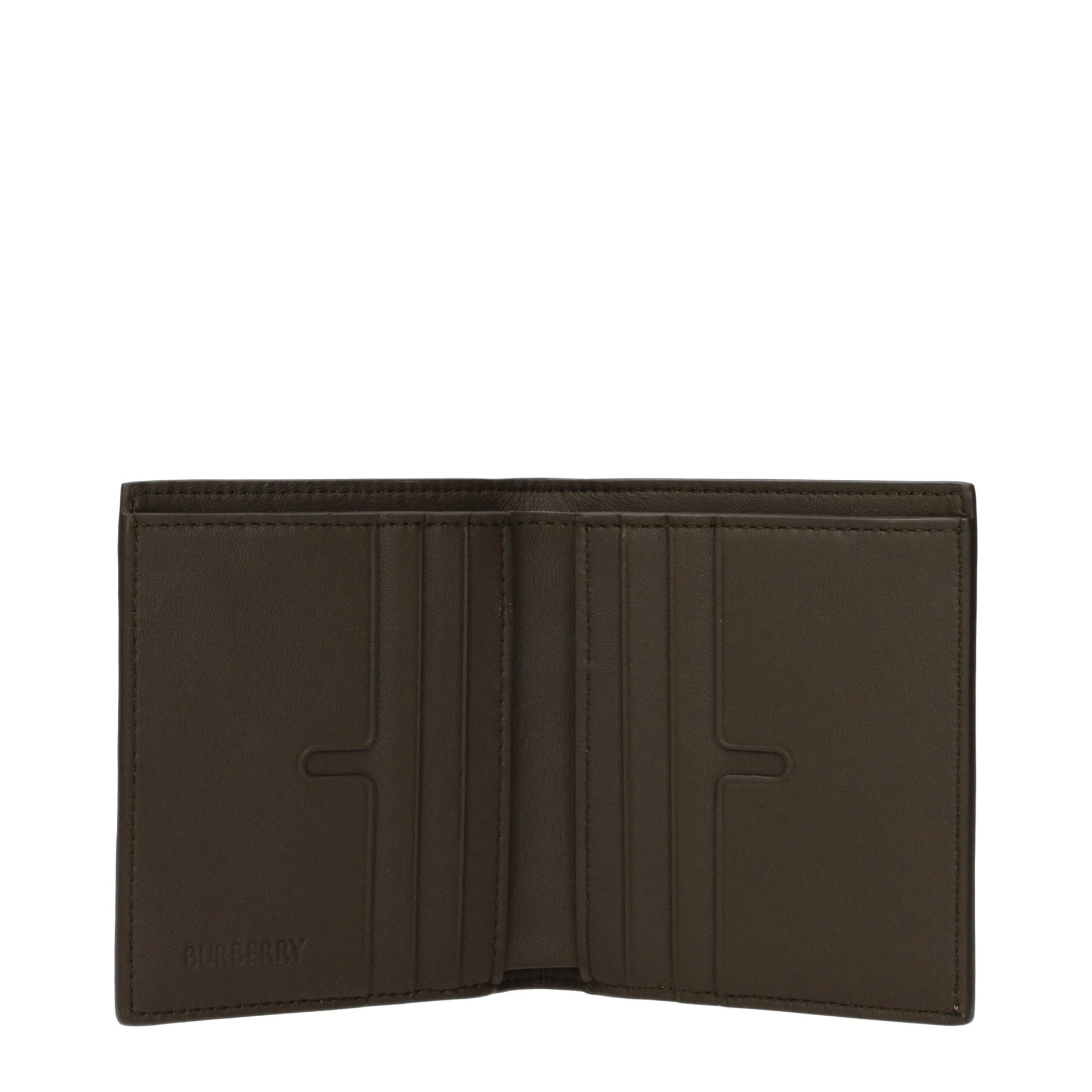 Portafoglio Burberry Bifold in Tessuto Check Archivio Beige