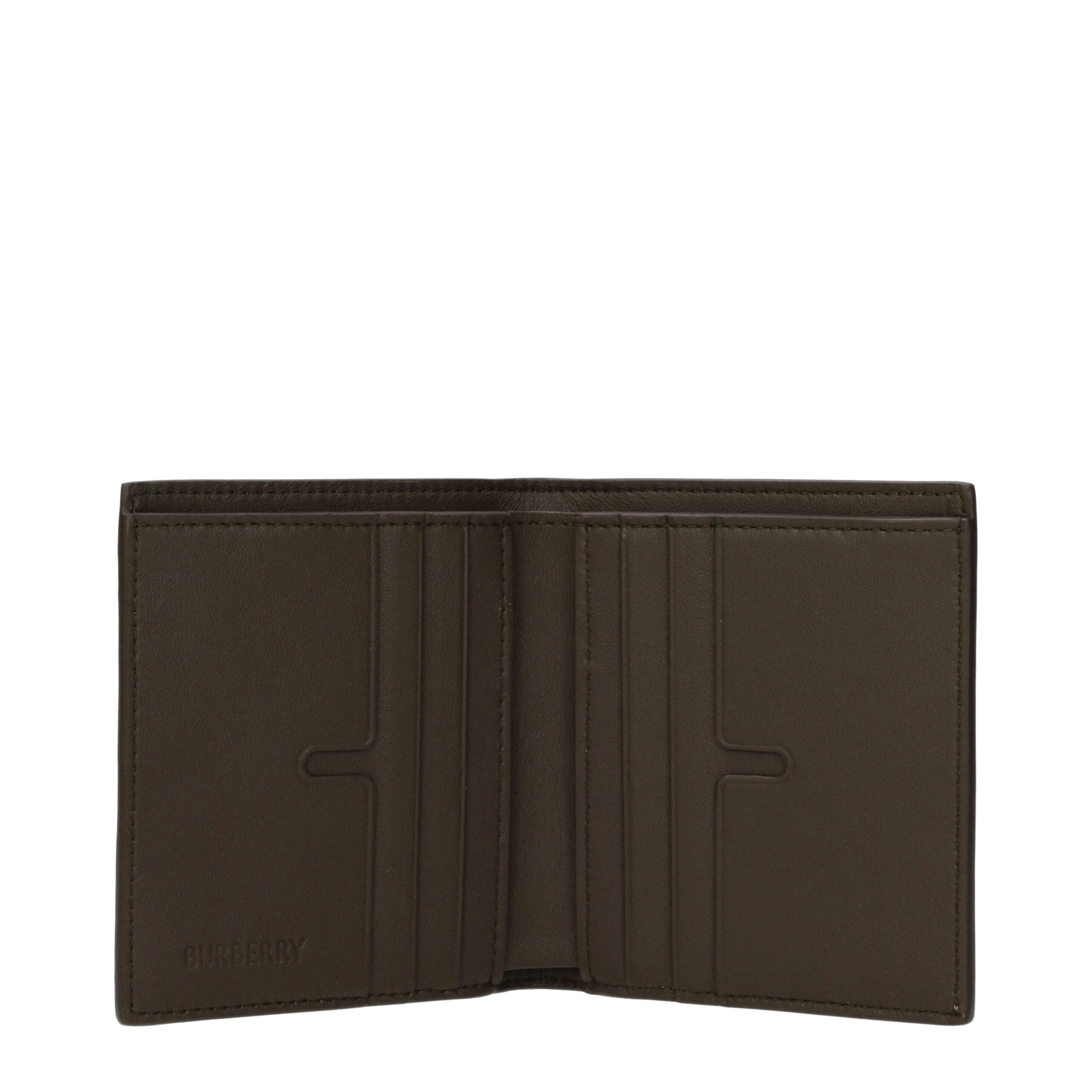 Portafoglio Burberry Bifold in Tessuto Check Archivio Beige