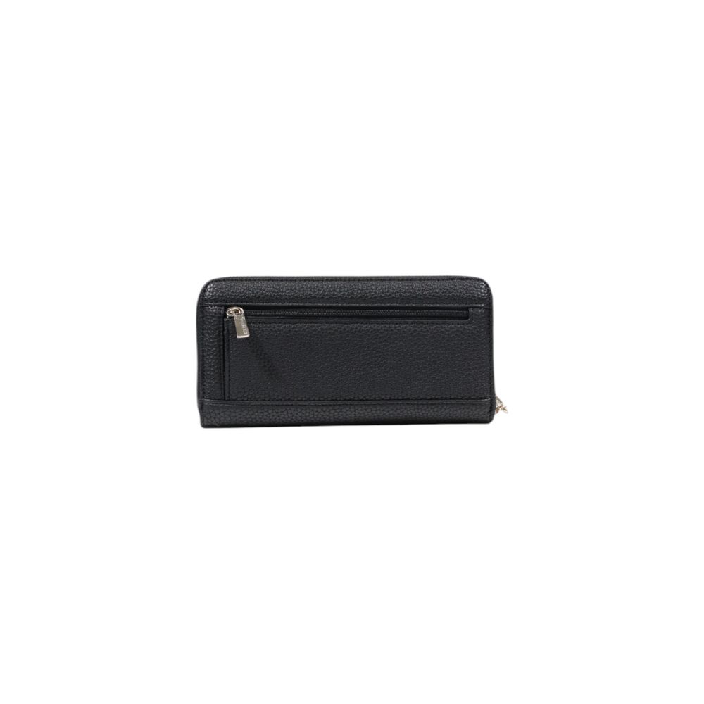 Portafoglio Grande Donna Guess DOWNTOWN CHIC Zip Around Nero