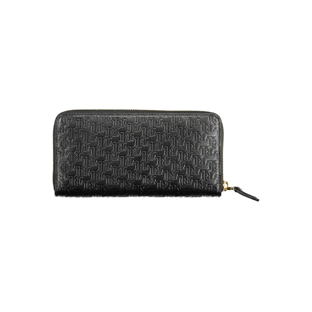 Portafoglio Organizer Lauren Ralph Lauren Zip Cont Wlt in Pelle Nero