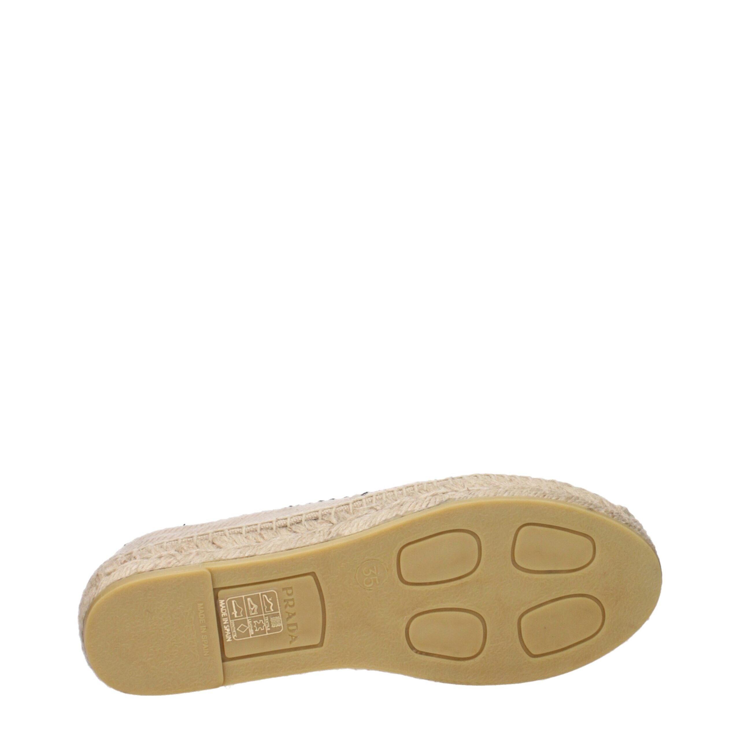 Prada Espadrillas Beige in Tessuto