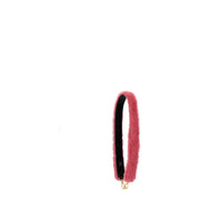 Prada Tracolla in Pelliccia Rosa (76 cm)