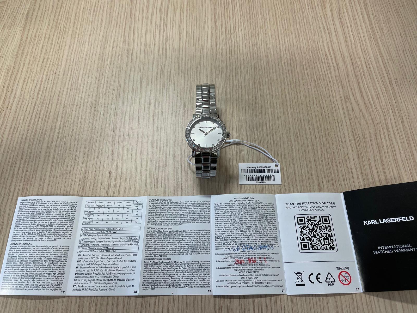 Karl Lagerfeld Women's Watch R0553100511