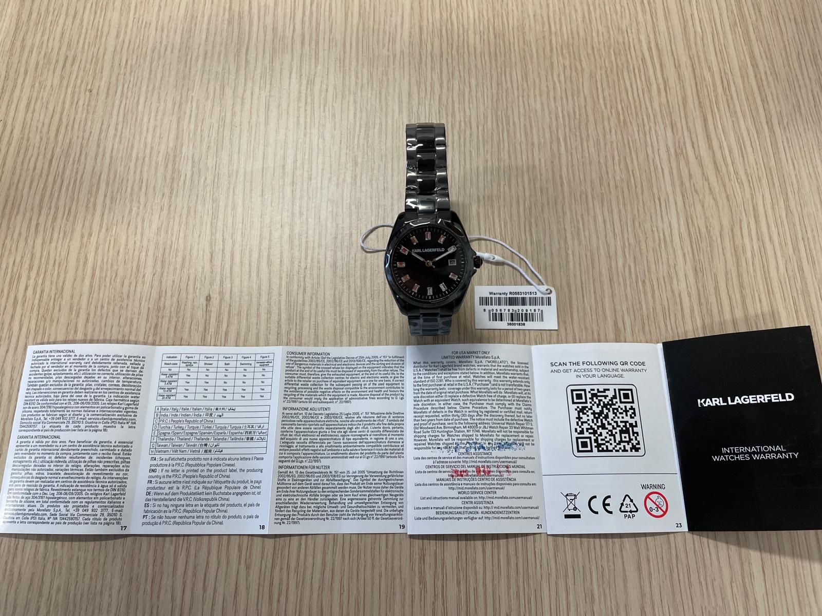 Orologio Karl Lagerfeld R0553101513 Donna