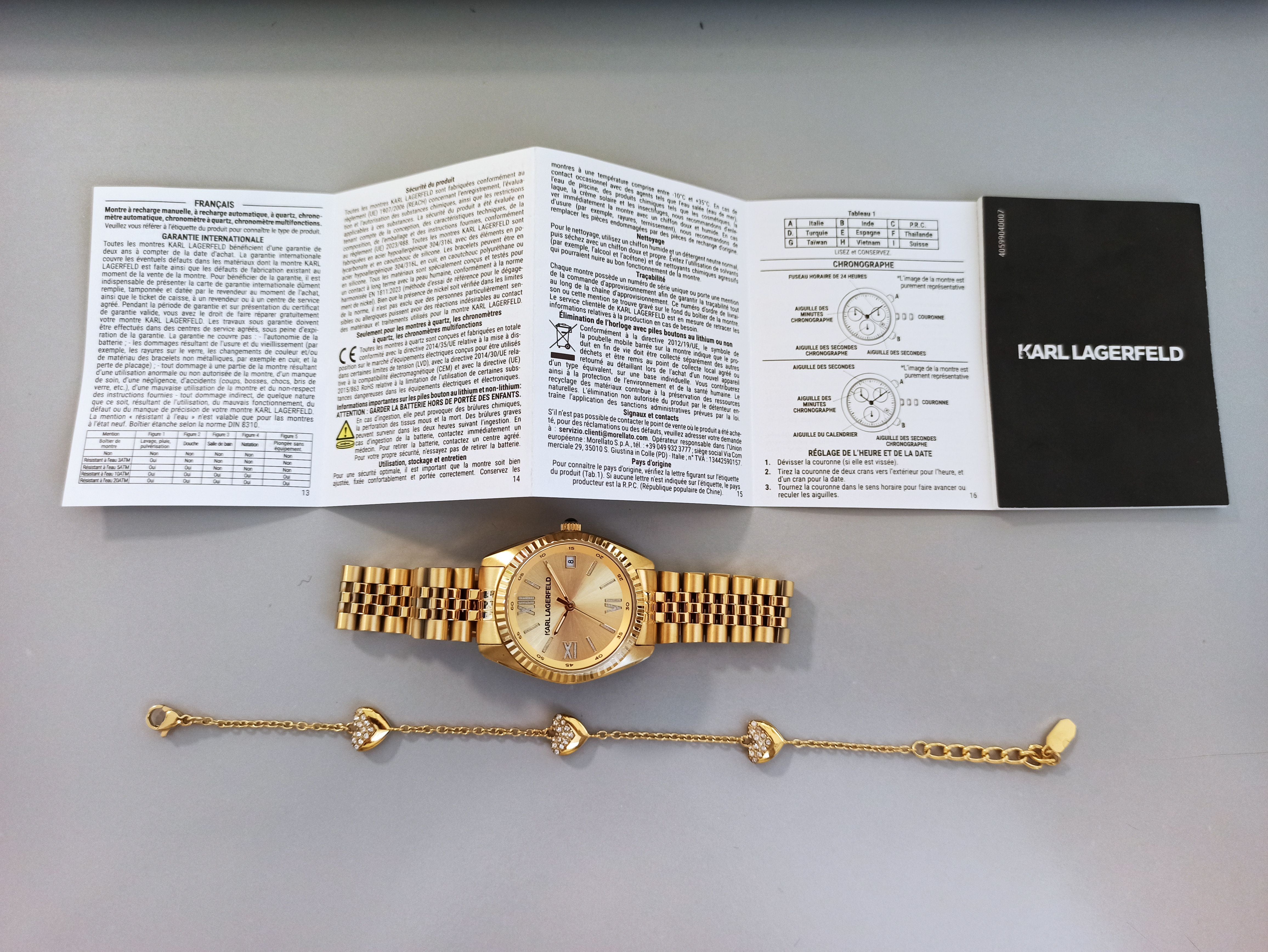 Orologio Karl Lagerfeld R0553108501 Donna