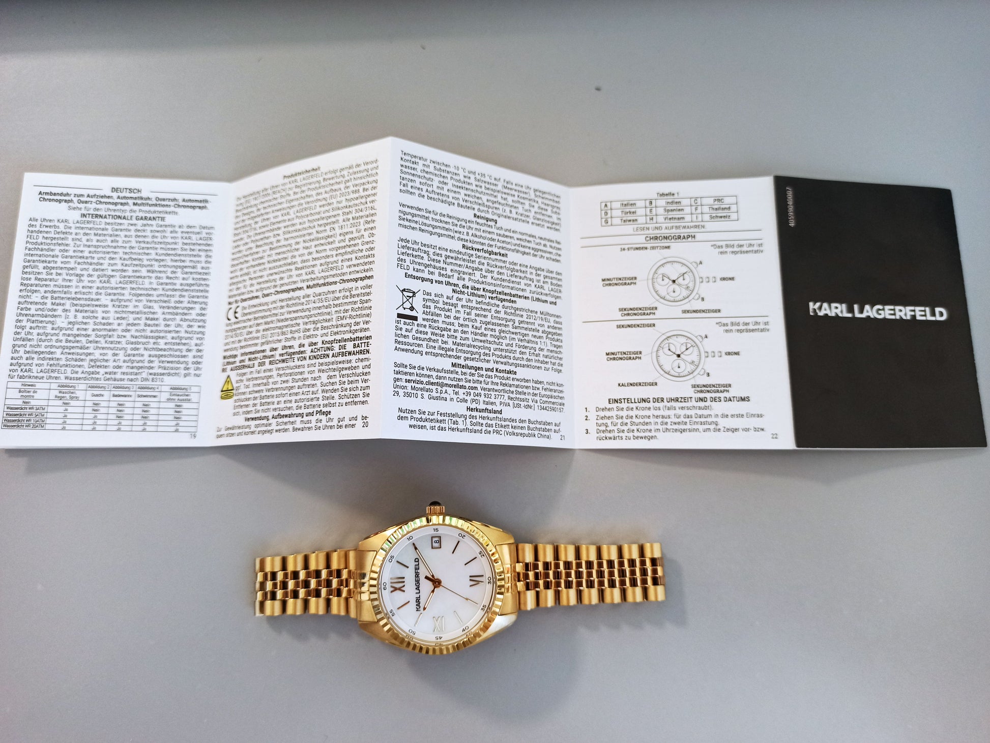 Orologio Karl Lagerfeld R0553108505 Donna