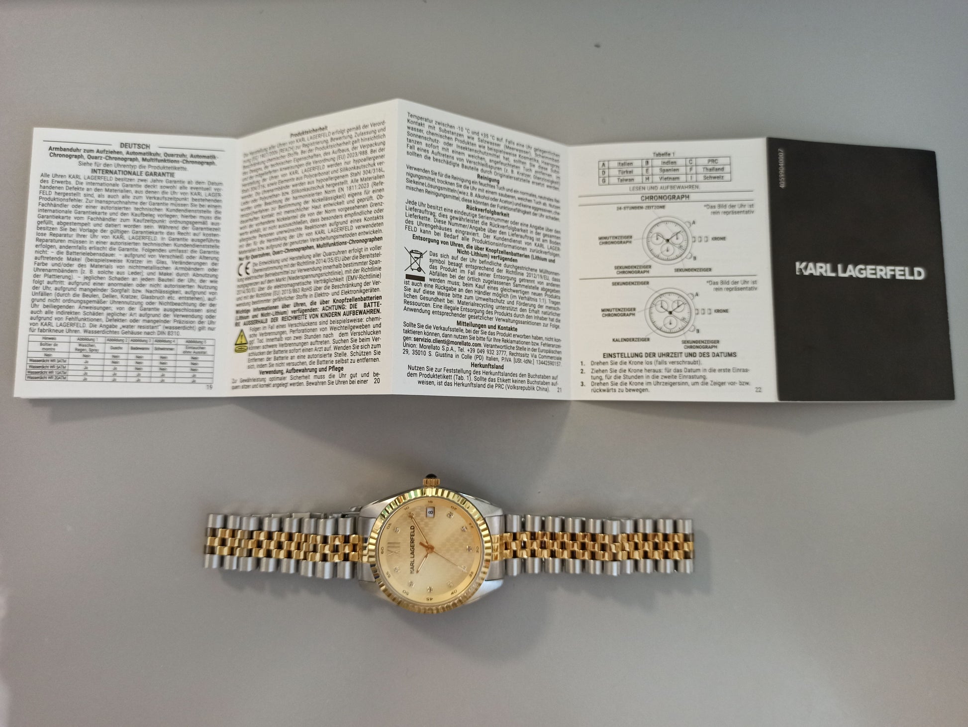 Orologio Karl Lagerfeld R0553108506 Donna