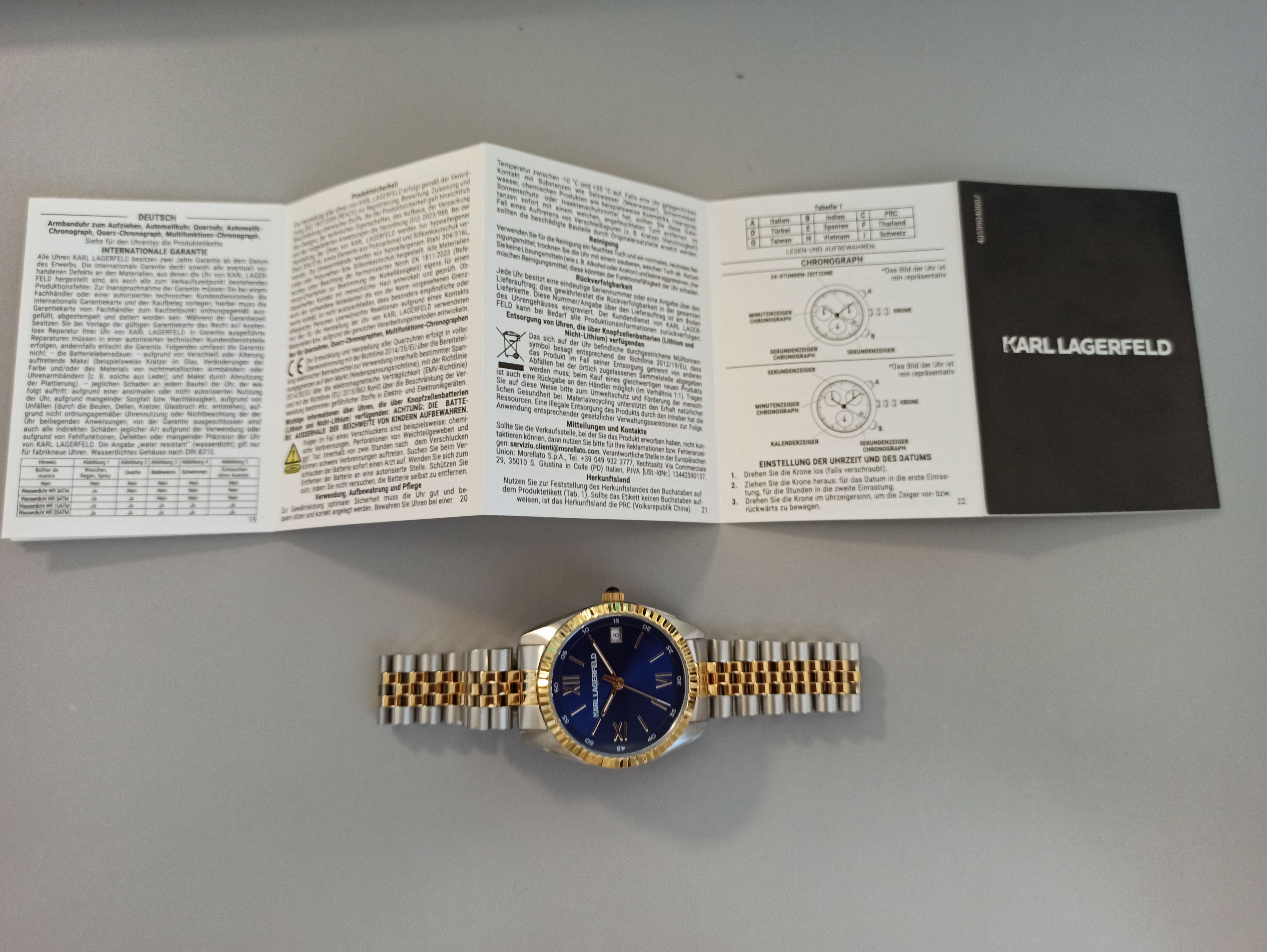 Orologio Karl Lagerfeld R0553108507 Donna